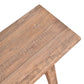 HARLOW SOLID HARDWOOD RUSTIC BENCH EXTRA LARGE NATURAL 180X46X50