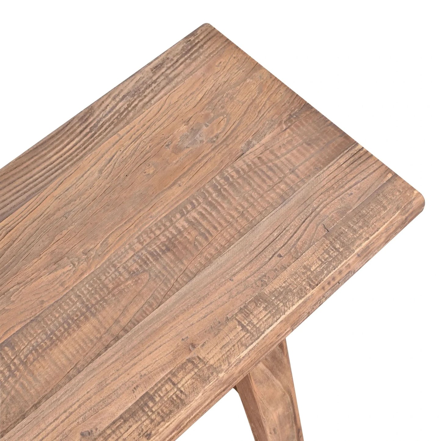 HARLOW SOLID HARDWOOD RUSTIC BENCH EXTRA LARGE NATURAL 180X46X50