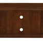 TANAKA SOLID MAHOGANY TV/ENTERTAINMENT UNIT 2000MM WITH 4 DRAWERS & 2 SHELVES IN MAHOGANY - MyChocolateWood