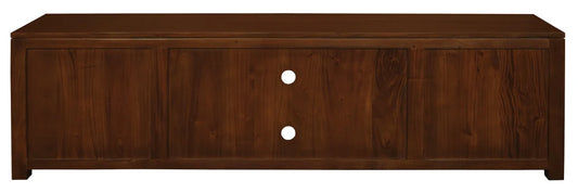 TANAKA SOLID MAHOGANY TV/ENTERTAINMENT UNIT 2000MM WITH 4 DRAWERS & 2 SHELVES IN MAHOGANY - MyChocolateWood
