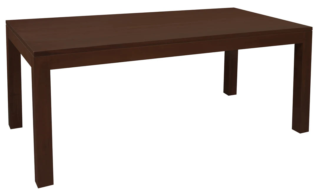 TANAKA SOLID MAHOGANY 180CM DINING TABLE IN MAHOGANY - MyChocolateWood