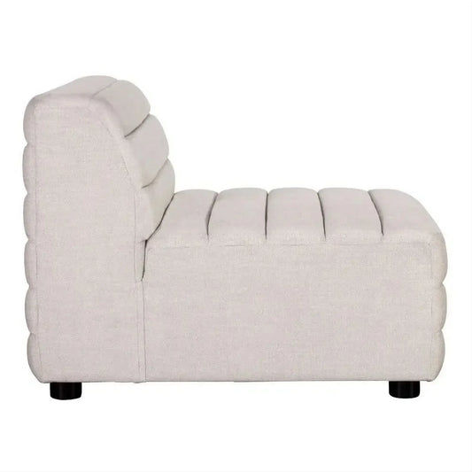 MEREDITH OCCASIONAL CHAIR LOUNGE CHAIR ARMCHAIR NATURAL LINEN - BEIGE