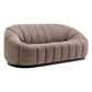 MADELEY 2.5-SEATER CHENILLE SOFA MINK - MyChocolateWood
