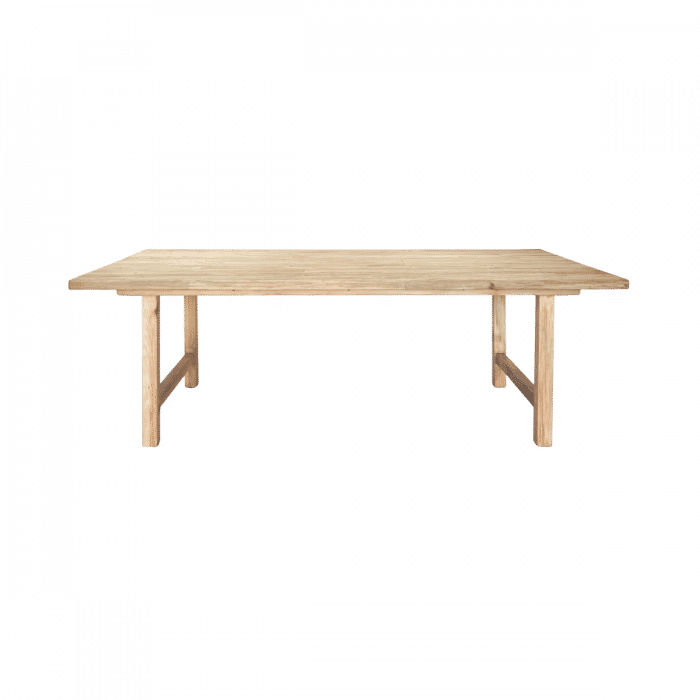 JOELLE PINEWOOD SQUARE DINING TABLE DISTRESSED RUSTIC 120CM - MyChocolateWood