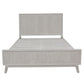 NOVAK SOLID ACACIA KING BED WHITEWASHED - MyChocolateWood