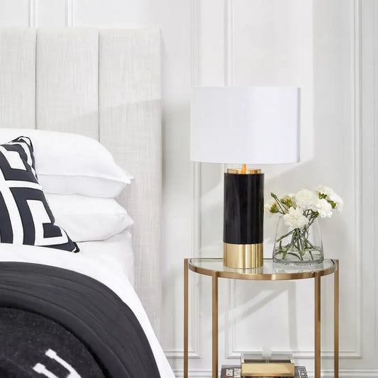 MILLICENT LINEN BED HEADBOARD OFF-WHITE QUEEN SIZE - MyChocolateWood