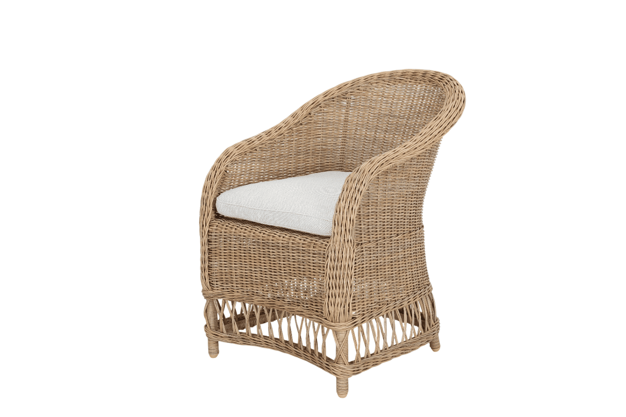 DANARA OUTDOORS RATTAN DINING CHAIR NATURAL (Copy) - MyChocolateWood