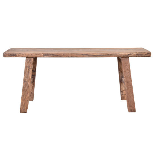 Harlow Solid Hardwood Rustic Bench in Natural