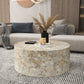 BIANCA MOTHER OF PEARL HAND MADE COFFEE TABLE - MyChocolateWood