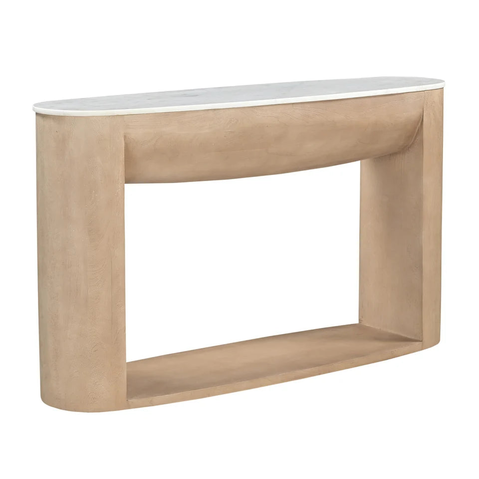 Bertrand Marble Top Console Table / Hall Table