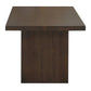 Cardew Solid Mindi Wood Petite Lamp Table / Side Table in Walnut - Chocolate Wood