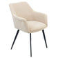 GALI HAMPTON FABRIC DINING CHAIR/ARMCHAIR BEIGE - MyChocolateWood