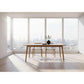 FITAN SOLID OAK  DINING TABLE 150CM NATURAL - MyChocolateWood