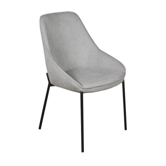 SLOANE DINING CHAIR LIGHT GREY - MyChocolateWood