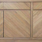 MONTCLAIRE PARQUETRY TIMBER BUFFET/SIDEBOARD 4 DOORS/4 DRAWERS NATURAL 200CM - MyChocolateWood
