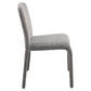 BRISCO DINING CHAIR - AUBERGINE - STACKABLE