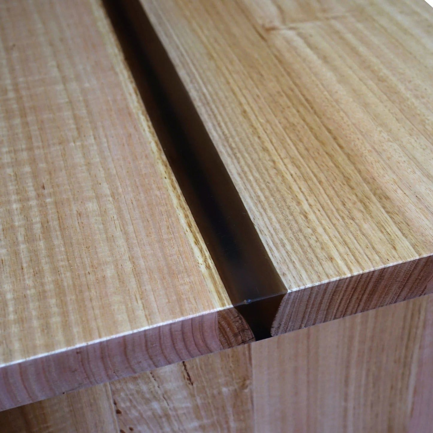 COLHAM MESSMATE TIMBER 2 DRAWER BEDSIDE TABLE NATURAL - MyChocolateWood