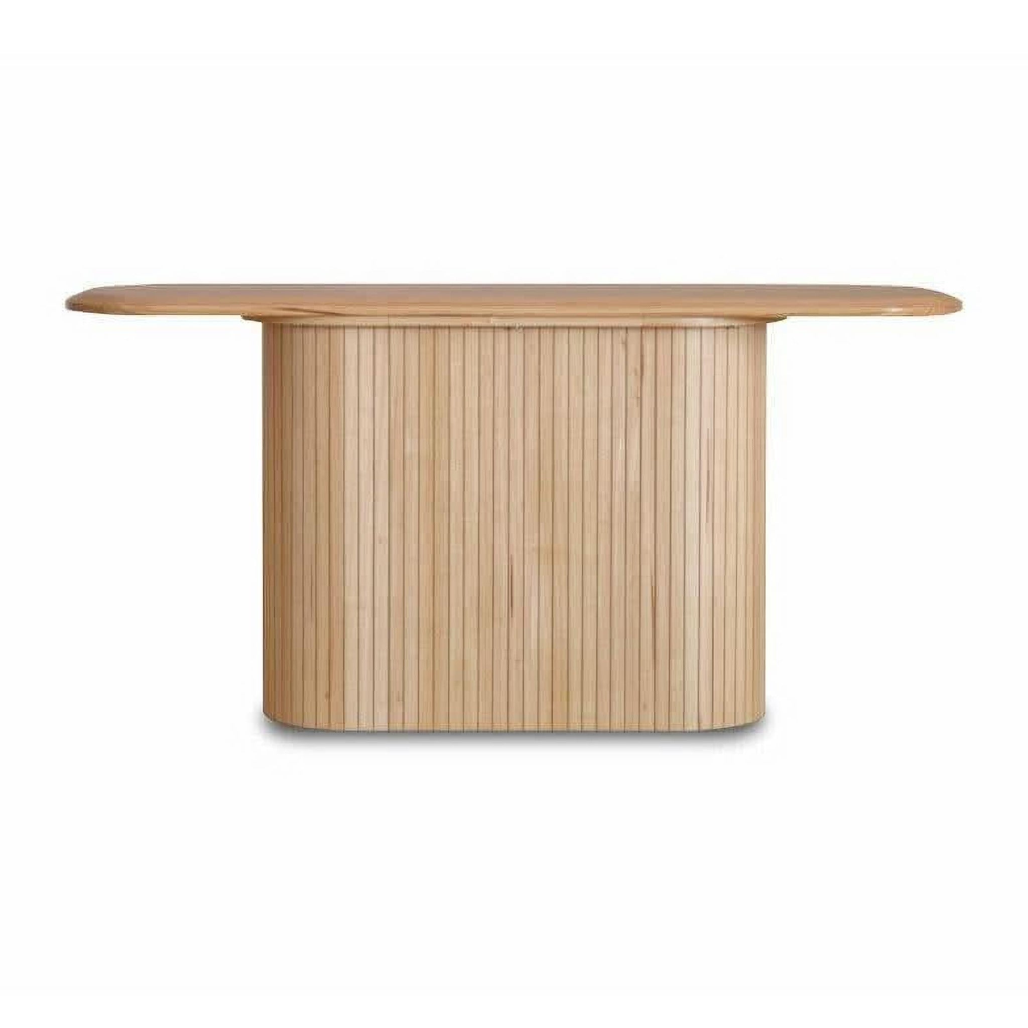 REMY NATURAL ASH CONSOLE/HALL TABLE IN NATURAL ASH COLOUR | MyChocolateWood