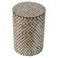 VEGAS  STOOL/SIDE TABLE/LAMP TABLE/ACCENT TABLE - MyChocolateWood