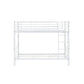 CURZON SINGLE OVER SINGLE BUNK BEDS WHITE - MyChocolateWood