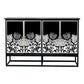 CYNTHIA  MOTHER OF PEARL HAND INLAY 4-DOOR SIDEBOARD/BUFFET - MyChocolateWood