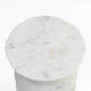 CORNELIUS  SOLID MARBLE TABLE/SIDE TABLE/LAMP TABLE/ACCENT TABLE - MyChocolateWood