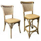 EIFFEL ELM WOOD DINING CHAIR IN ANTIQUE NATURAL  COLOUR - MyChocolateWood