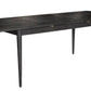 FARLOW EXTENSION OAK DINING TABLE 170-230CM SANDBLASTED BLACK