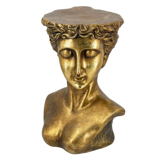 VISAGE SIDE TABLE/LAMP TABLE/ACCENT TABLE - MyChocolateWood