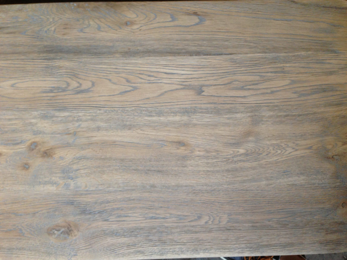 HAMPTON GREYWASHED OAK COFFEE TABLE 140CM - MyChocolateWood