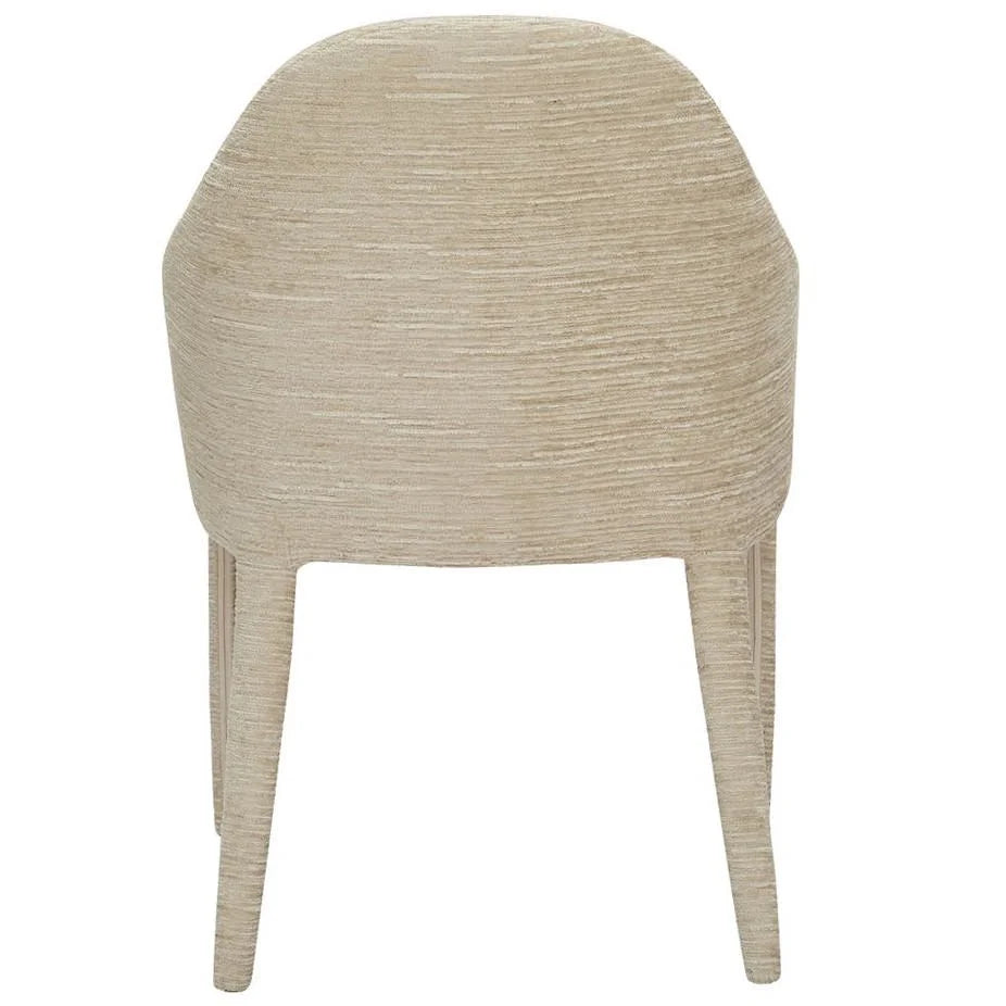 CHALMERS FABRIC DINING CHAIR BEIGE - MyChocolateWood