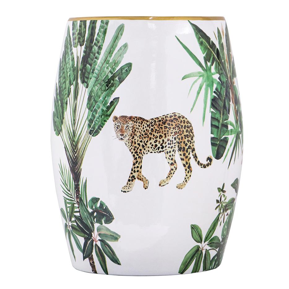 SAVANNA CERAMIC STOOL - MyChocolateWood