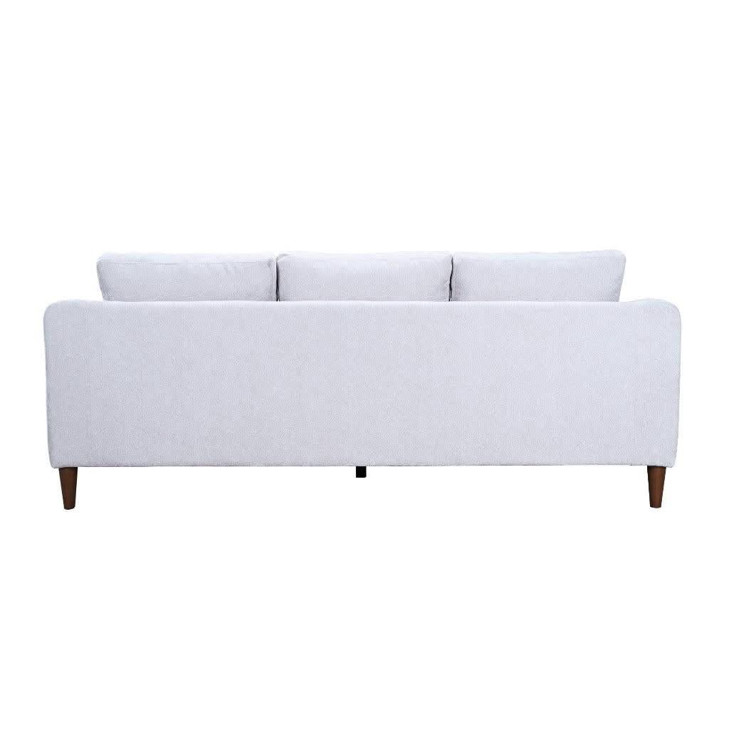 BALLINA FABRIC 2-SEATER SOFA PLATINUM - MyChocolateWood