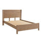 AKSEL MESSMATE TIMBER QUEEN BED - LIGHT SMOKE - MyChocolateWood