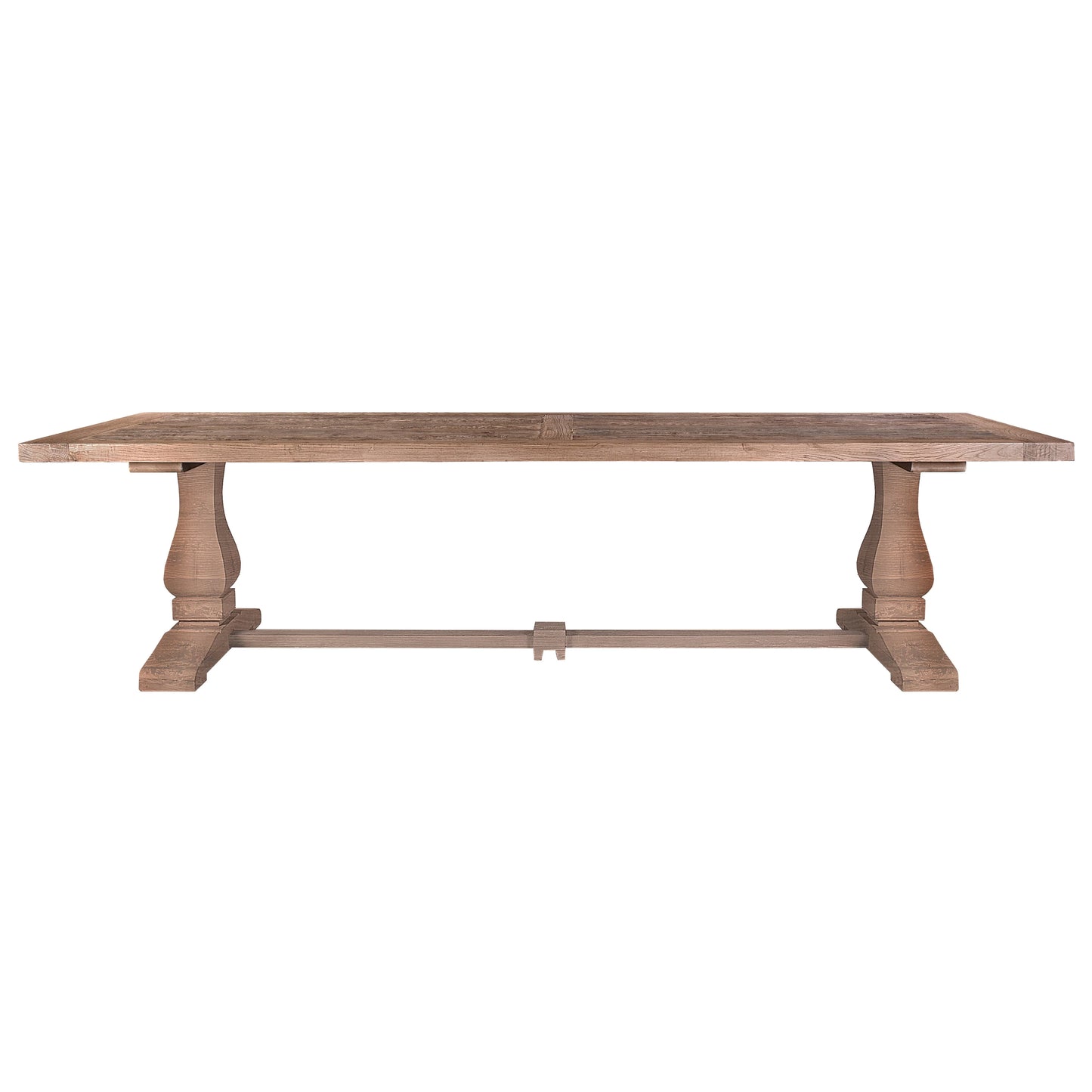 MADDOX RECLAIMED ELM DINING TABLE 300CM NATURAL - MyChocolateWood