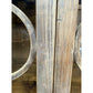 REINA GREYWASHED RECYCLED TIMBER/GLASS 4-DOOR BUFFET/SIDEBOARD - MyChocolateWood