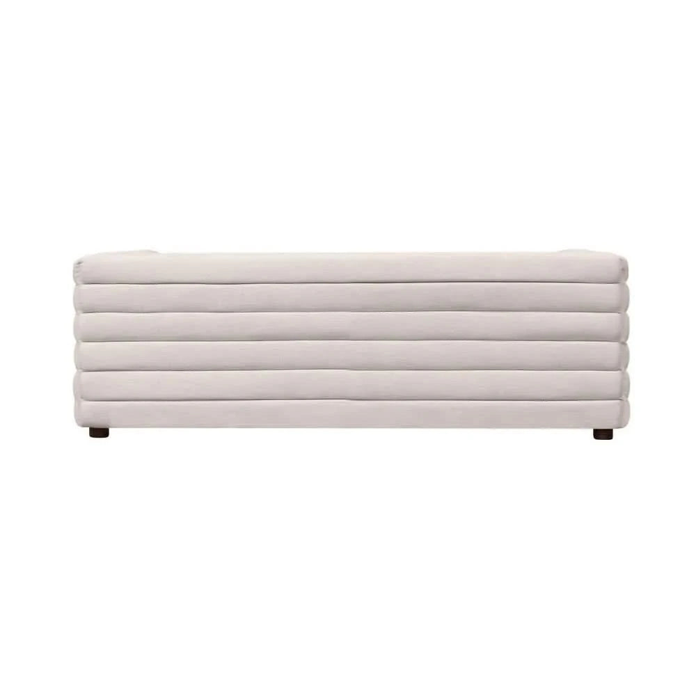 MEREDITH 2-SEATER FABRIC SOFA NATURAL LINEN - MyChocolateWood
