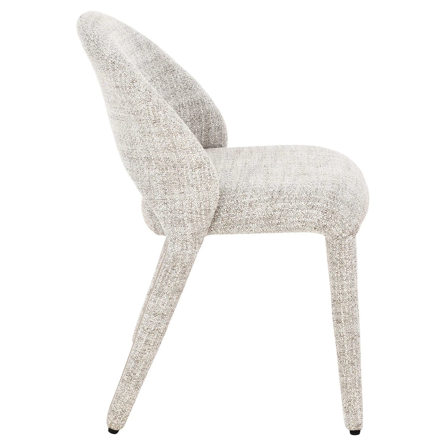 Murfi Fabric Dining Chair - Stone