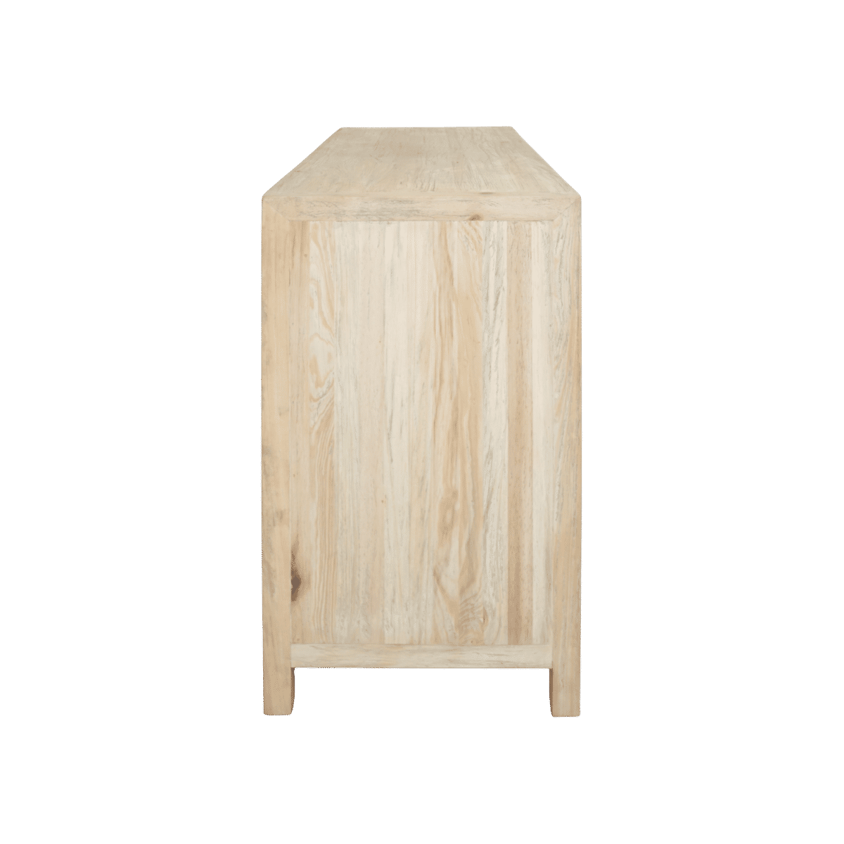 JOELLE 3-DRAWER 2-DOOR BUFFET/SIDEBOARD DISTRESSED NATURAL - MyChocolateWood