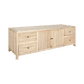 JOELLE 4-DRAWER 2-DOOR CABINET/SIDEBOARD/BUFFET DISTRESSED NATURAL - MyChocolateWood