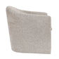 MAGNA CONTEMPORARY FABRIC ARMCHAIR /ACCENT CHAIR/OCCASIONAL CHAIR IN OAT - MyChocolateWood