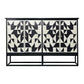 DELTA  MOTHER OF PEARL HAND INLAY 4-DOOR SIDEBOARD/BUFFET - MyChocolateWood