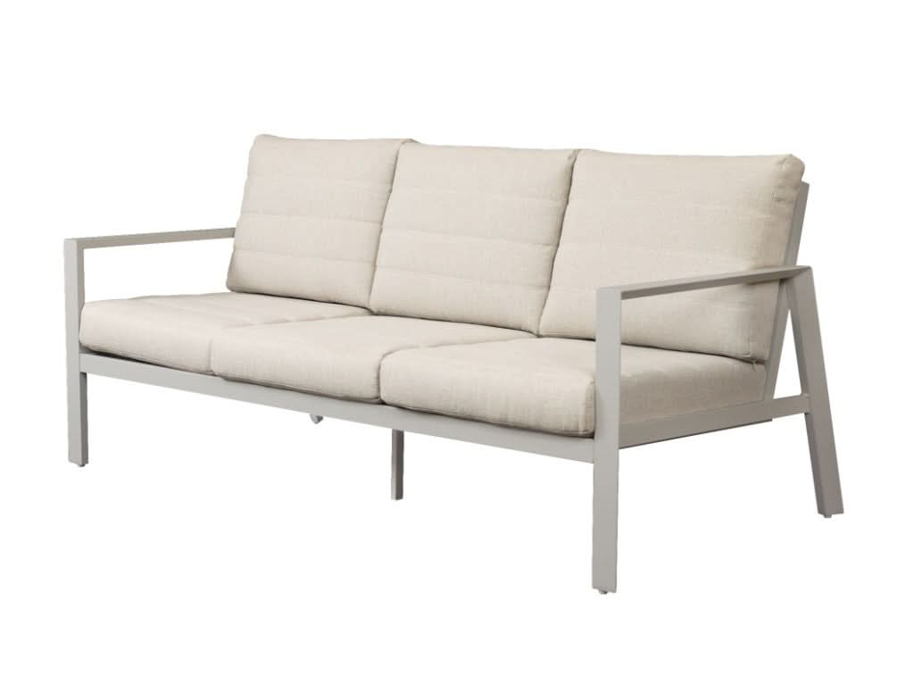 FRINTON 4 PIECE OUTDOOR SOFA SET/LOUNGE SET CREAM