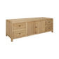 JOELLE 4-DRAWER 2-DOOR CABINET/SIDEBOARD/BUFFET DISTRESSED RUSTIC - MyChocolateWood