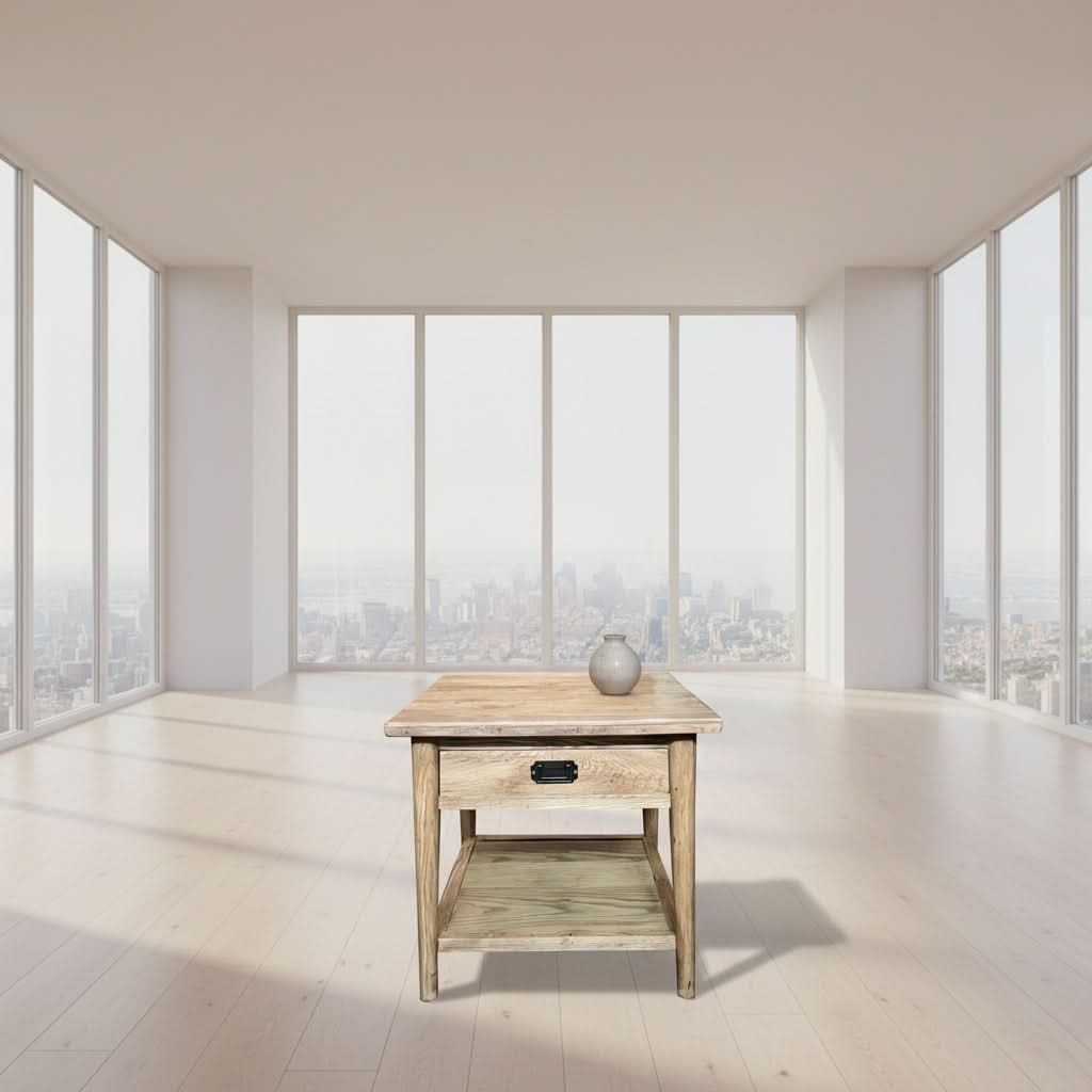 FITAN SOLID OAK LAMP TABLE/SIDE TABLE (Copy) - MyChocolateWood