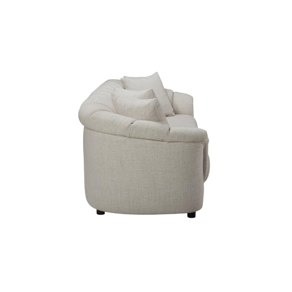 CORSINI FABRIC 4-SEATER SOFA - BEIGE - MyChocolateWood