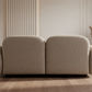 LORELEI 2-SEATER MODULAR CHENILLE SOFA TAUPE COLOUR - MyChocolateWood
