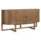 ENNIS OAK & OAK VENEER BUFFET/SIDEBOARD WALNUT - MyChocolateWood
