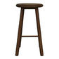 Newport Solid Mahogany Bar Stool / Counter Stool in Walnut - Chocolate Wood