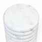 QUASAR SOLID MARBLE SIDE TABLE/LAMP TABLE/ACCENT TABLE - MyChocolateWood